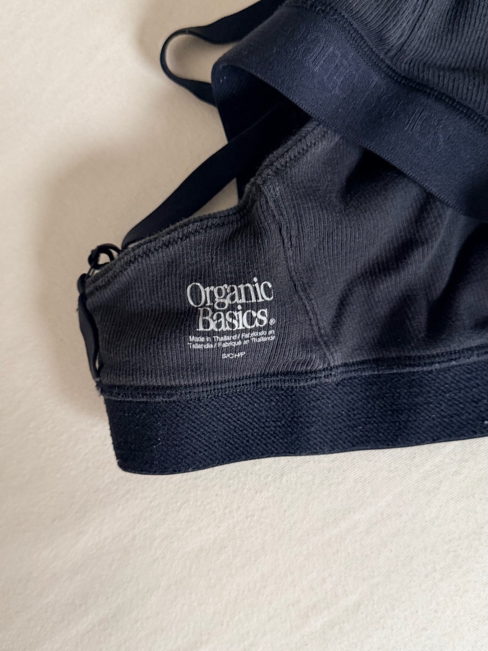 Organic Basics Cotton
Core Rib Triangle Bralette - Picture 4 of 4